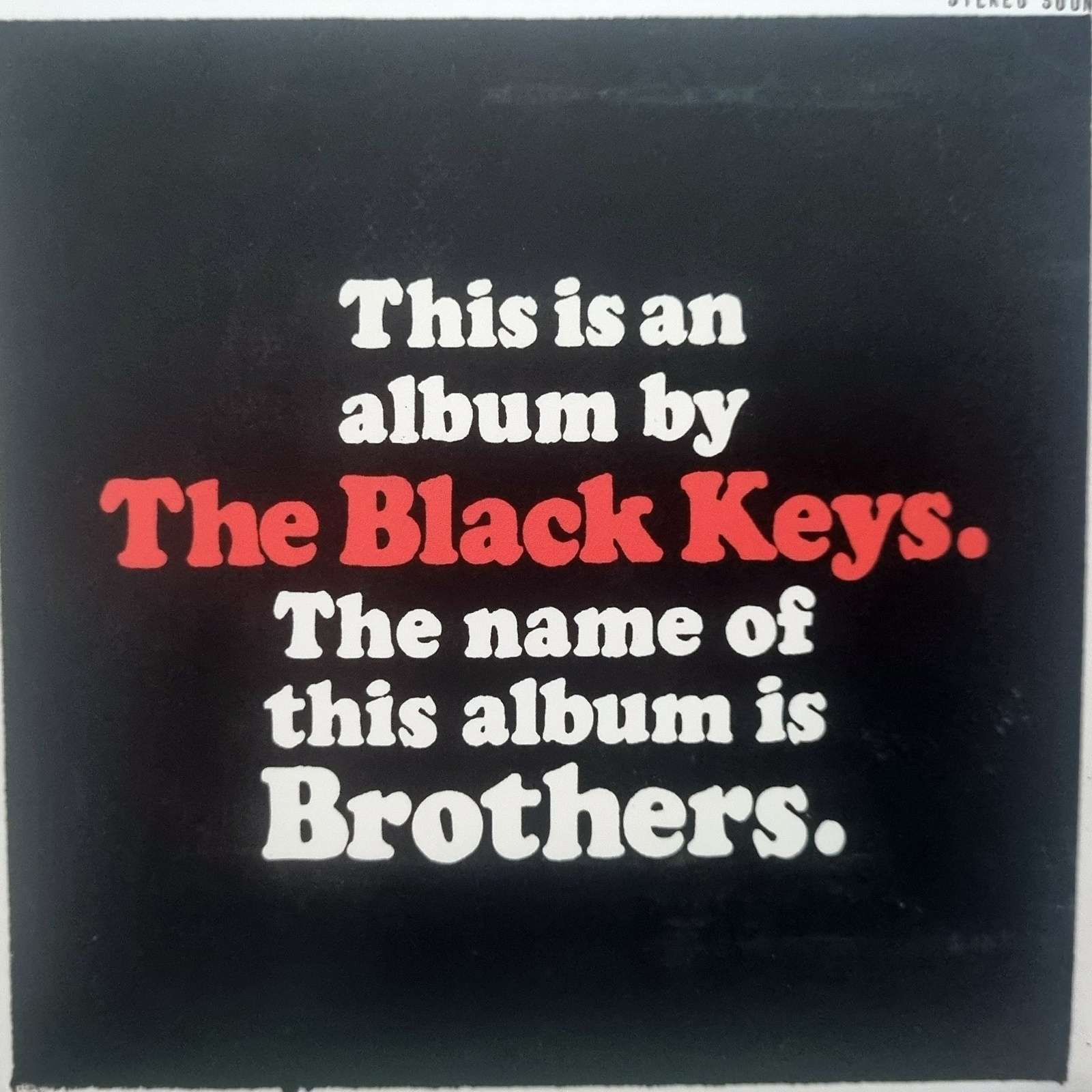 The Black Keys - Brothers CD