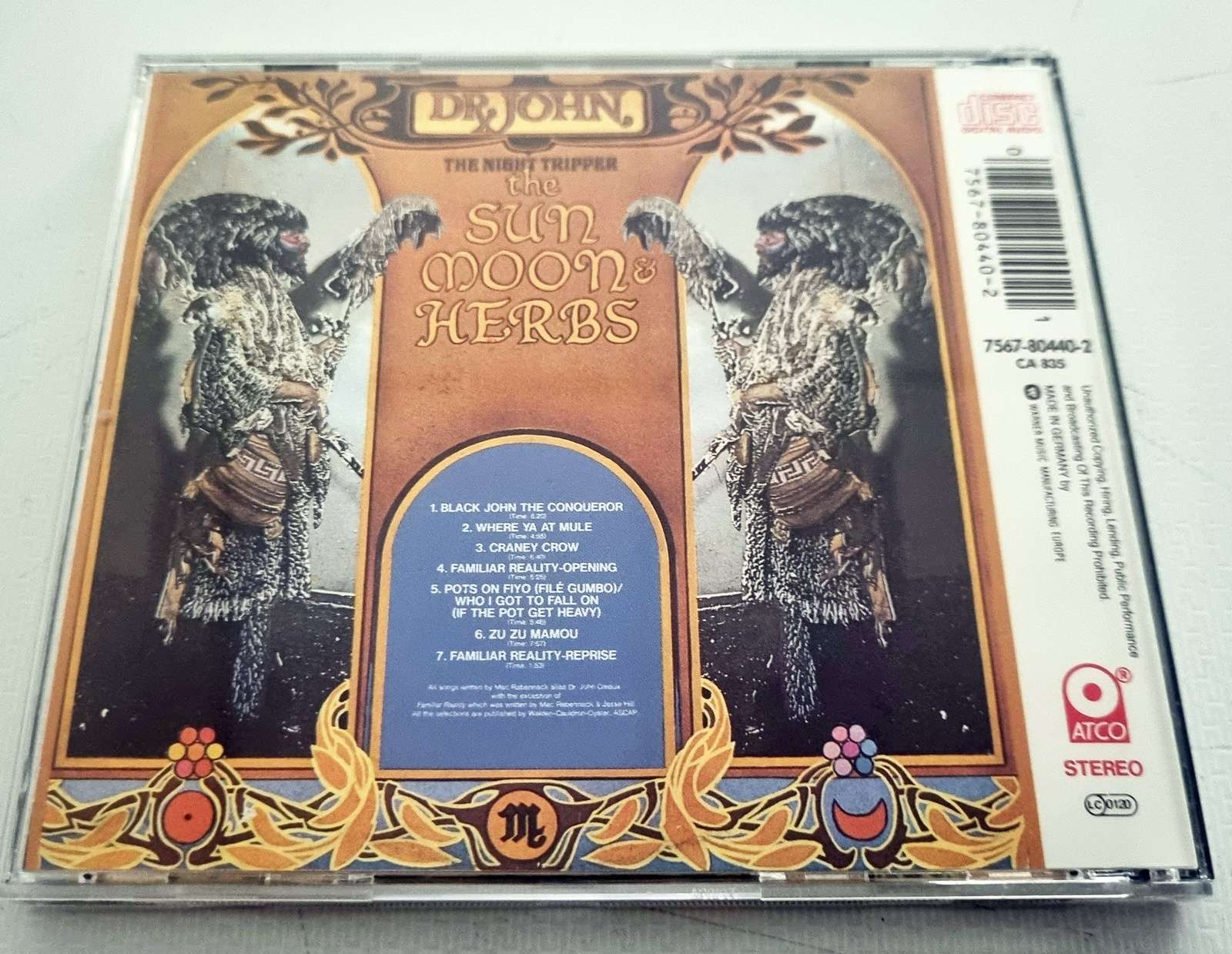 Dr. John - The Sun, Moon & Herbs CD