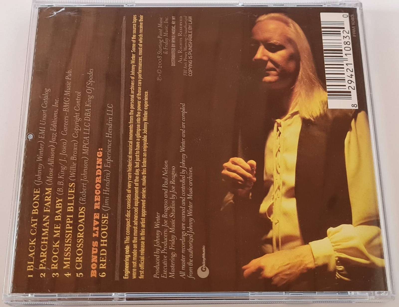 Johnny Winter - Live Bootleg Series Volume 2 CD