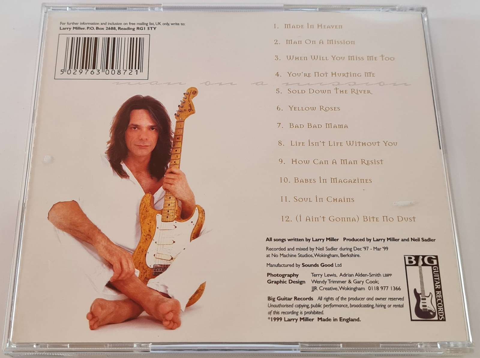 Larry Miller - Man on a Mission CD