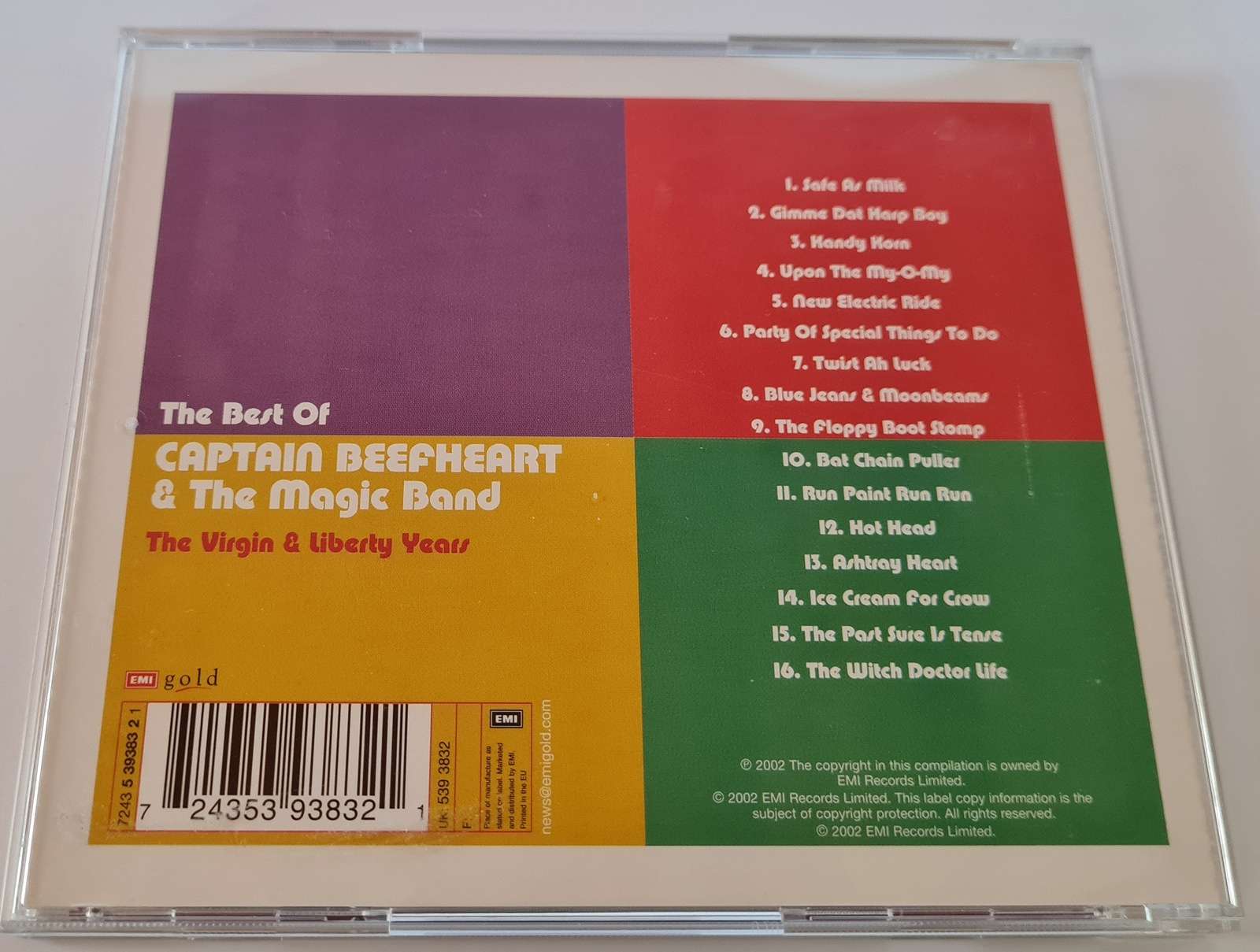 Captain Beefheart & The Magic Band - The Best of CD