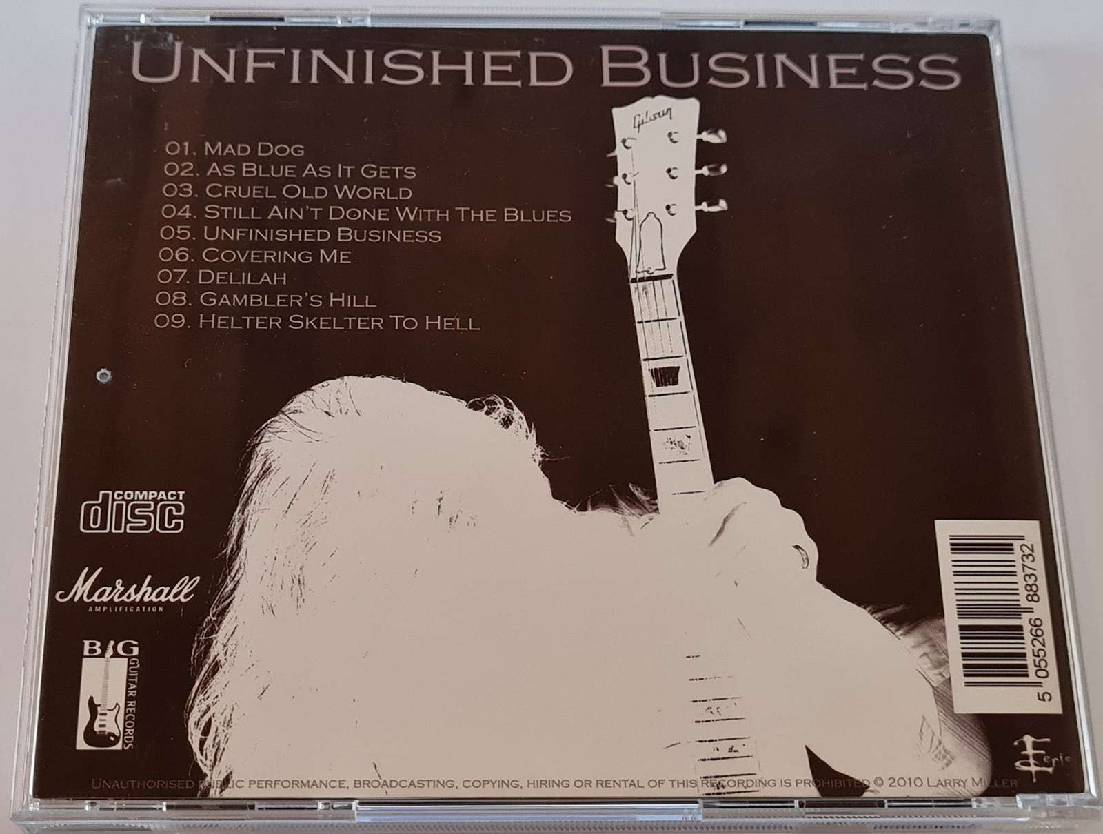 Larry Miller - Unfinished Business CD