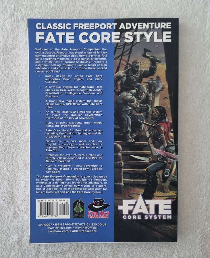 The Fate Freeport Companion Book