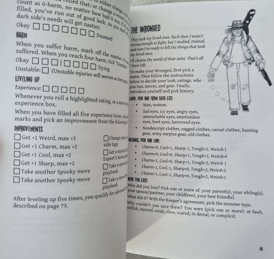 Monster of the Week - Roleplaying Book - First Edition