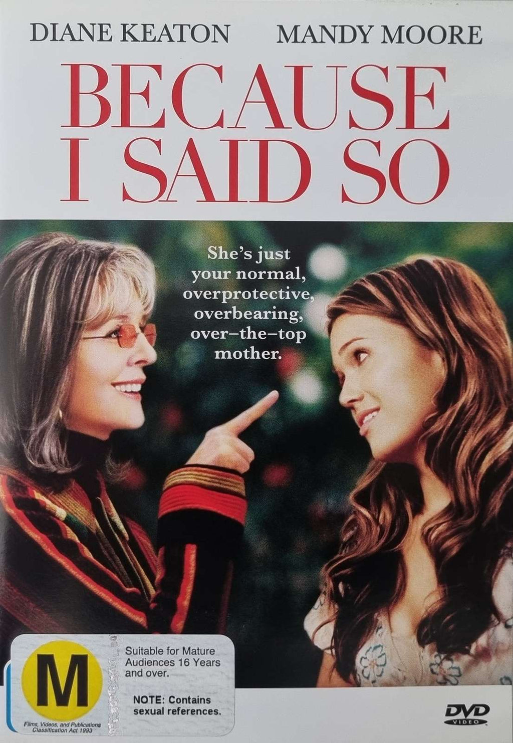 Because I Said So 2007 DVD because-i-said-so-2007-dvd