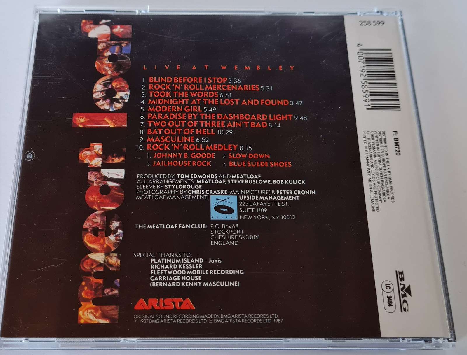 Meat Loaf - Live CD