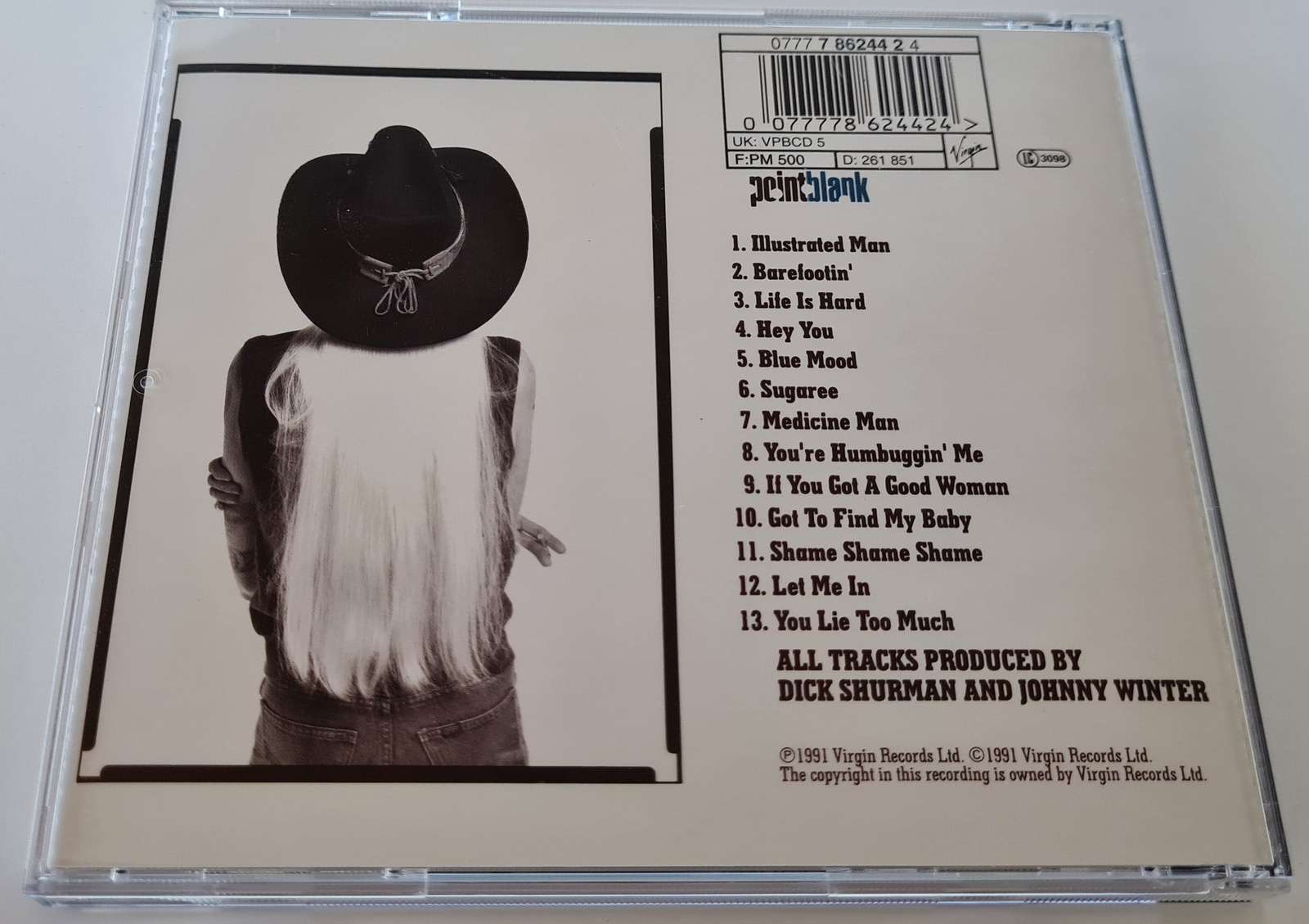 Johnny Winter - Let Me In CD