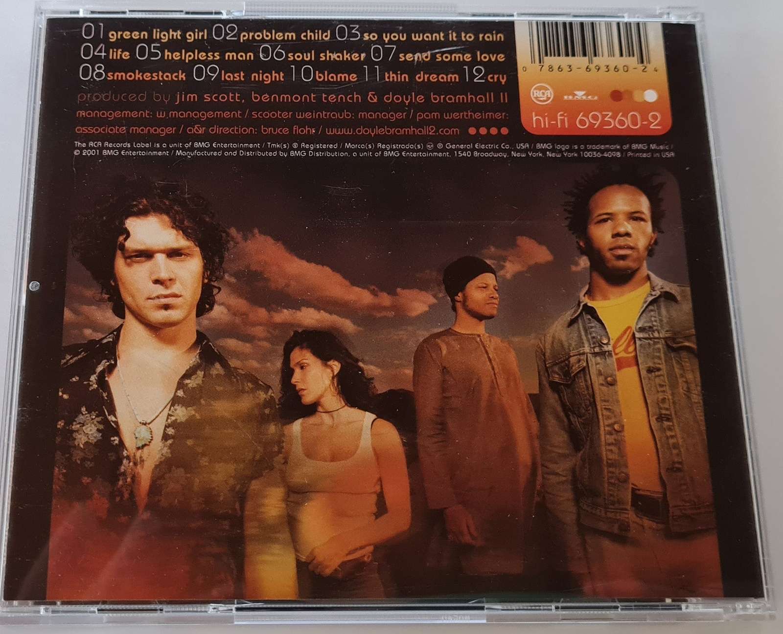 Doyle Bramhall II & Smokestack - Welcome CD