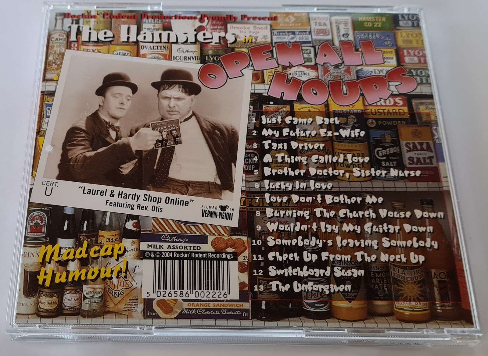 The Hamsters - Open All Hours CD