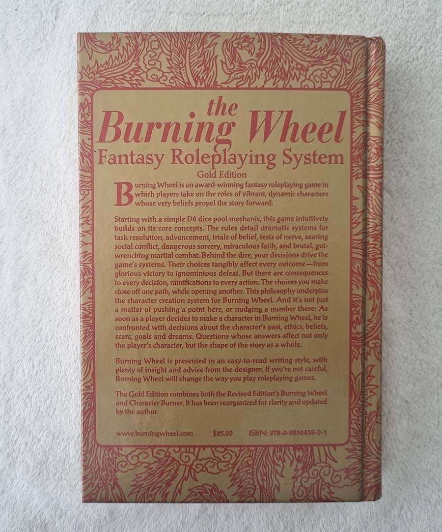The Burning Wheel - Fantasy Roleplaying System - Gold Edition