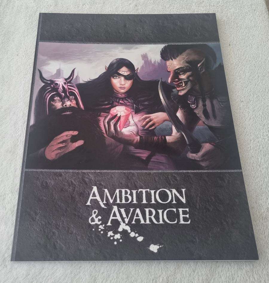 Ambition & Avarice Roleplaying Book (1st Edition)