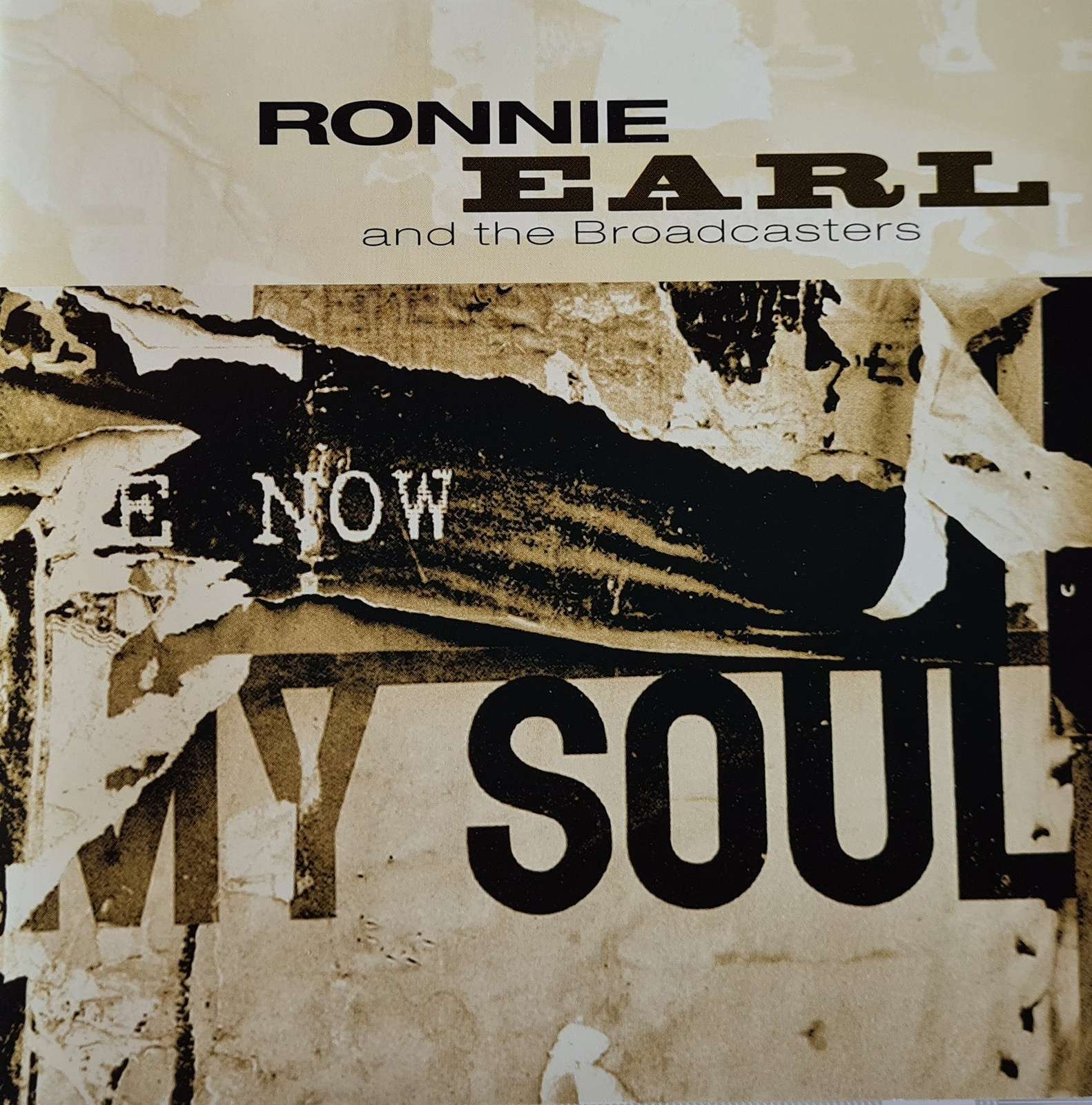 Ronnie Earl and the Broadcasters - Now My Soul CD