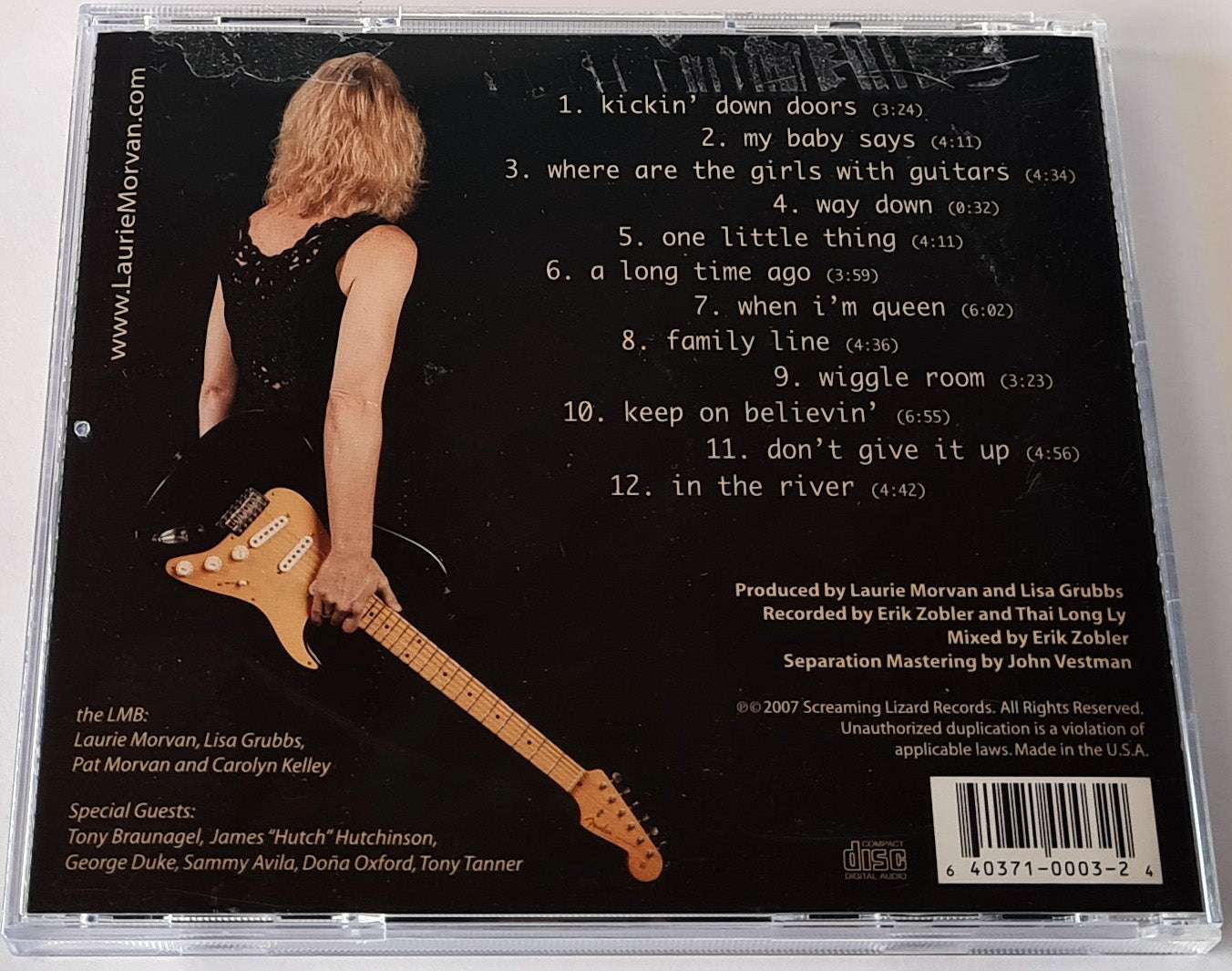 Laurie Morvan Band - Cures What Ails Ya CD