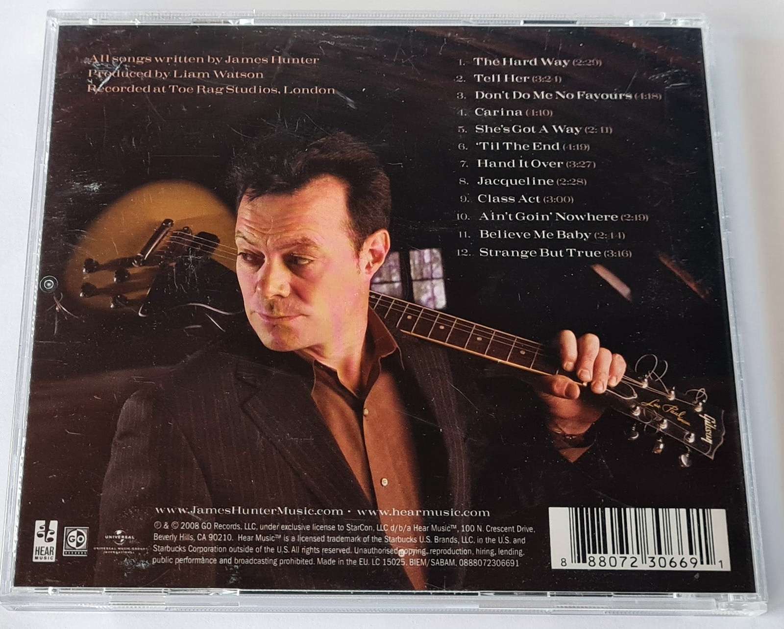 James Hunter - The Hard Way CD