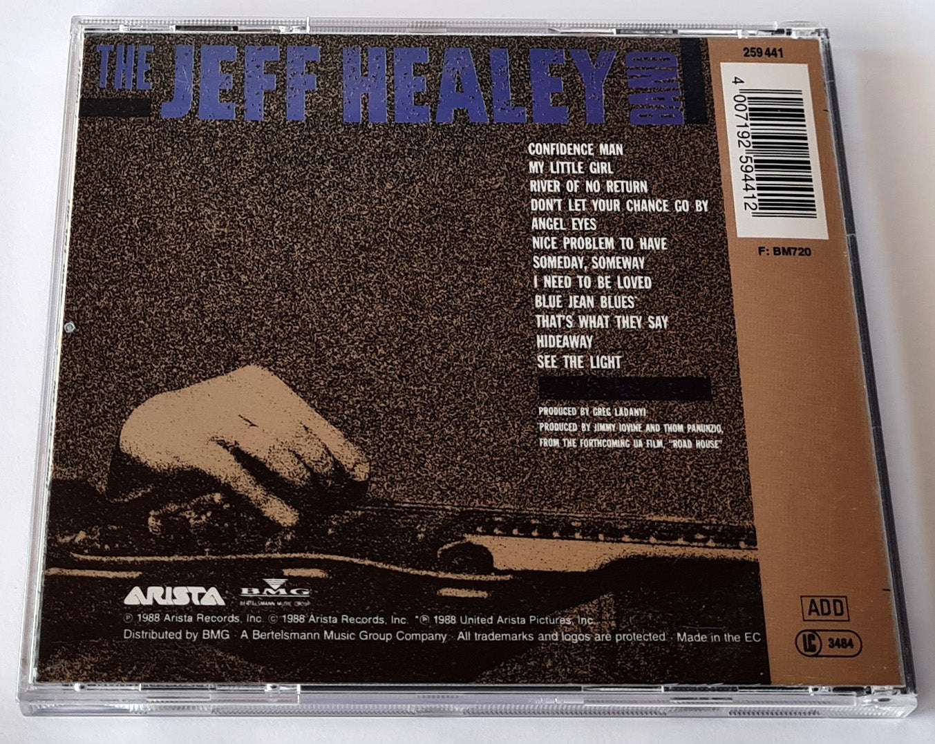 The Jeff Healey Band - See the Light CD