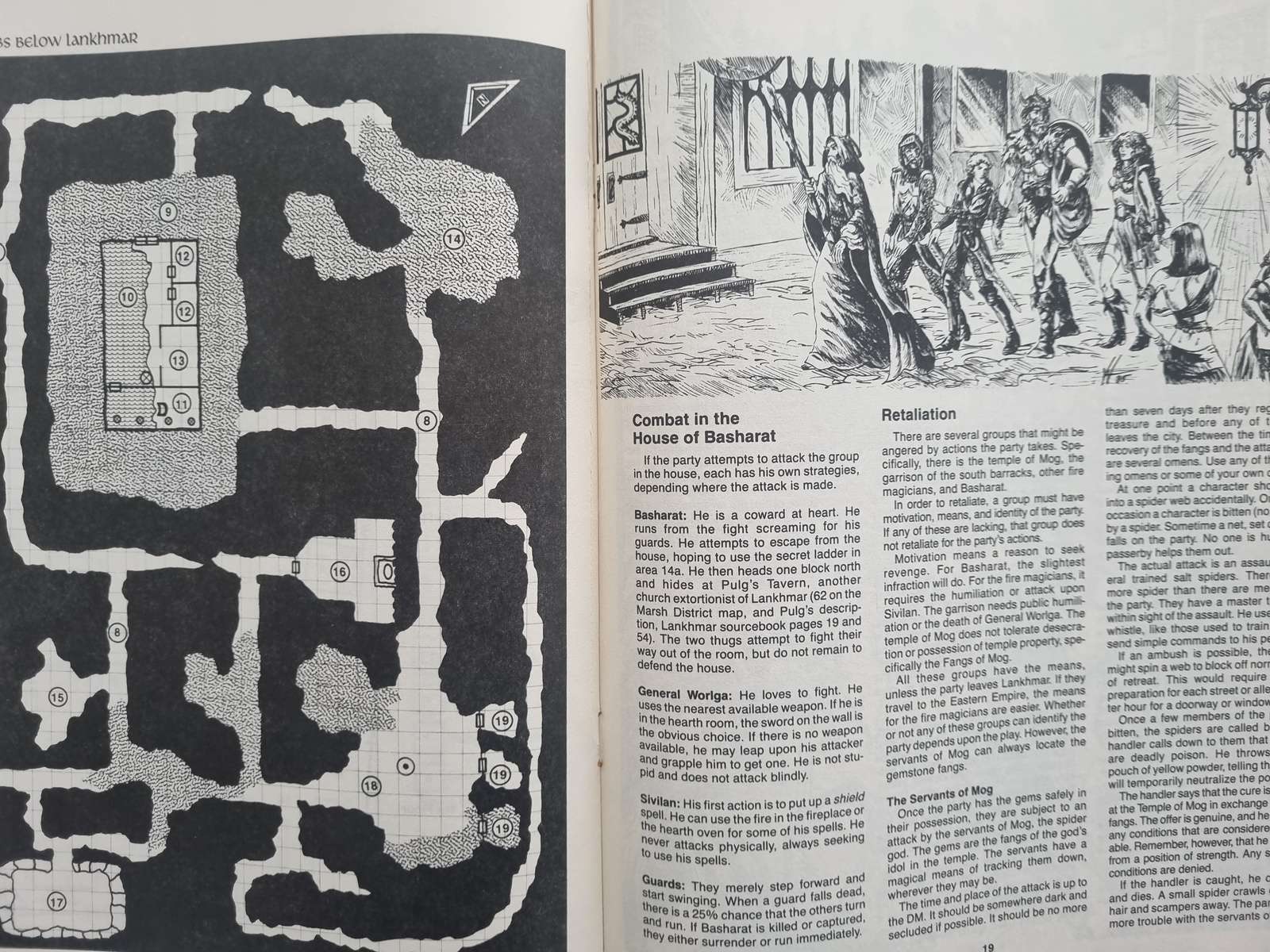 Advanced Dungeons & Dragons Module - Swords of the Undercity