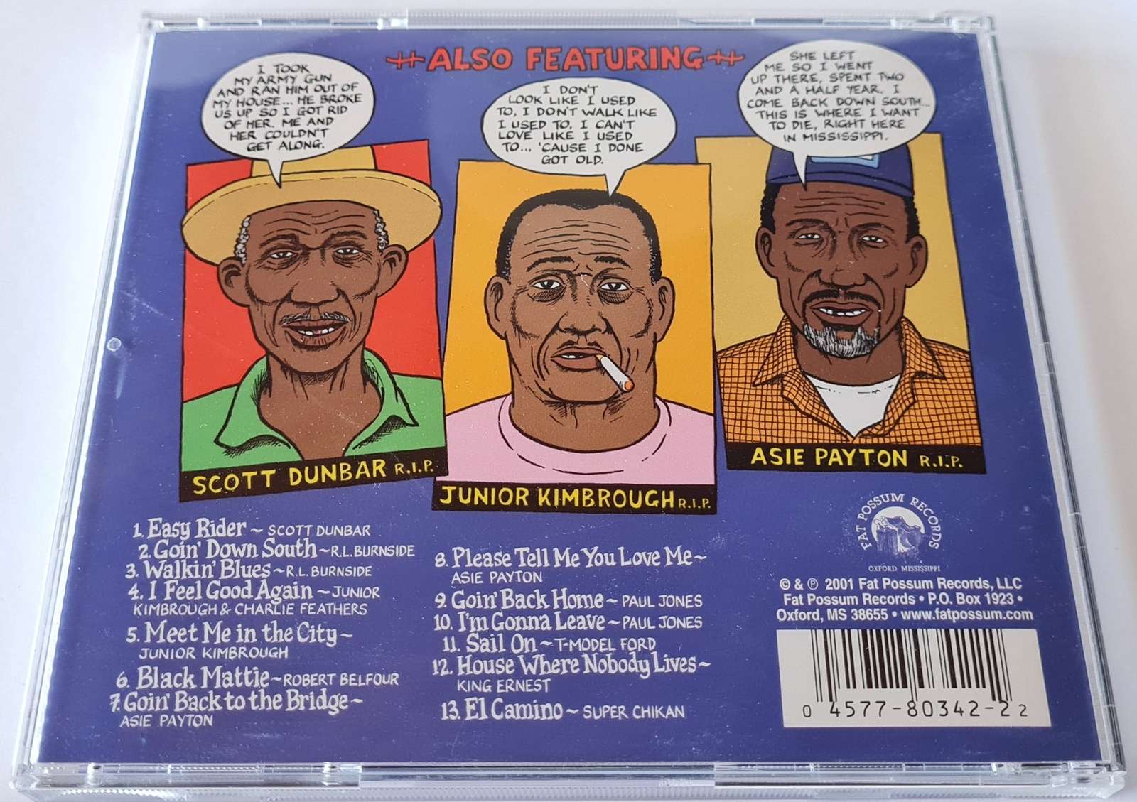 Fat Possum Records Compilation - Not the Same Old Blues Crap II CD