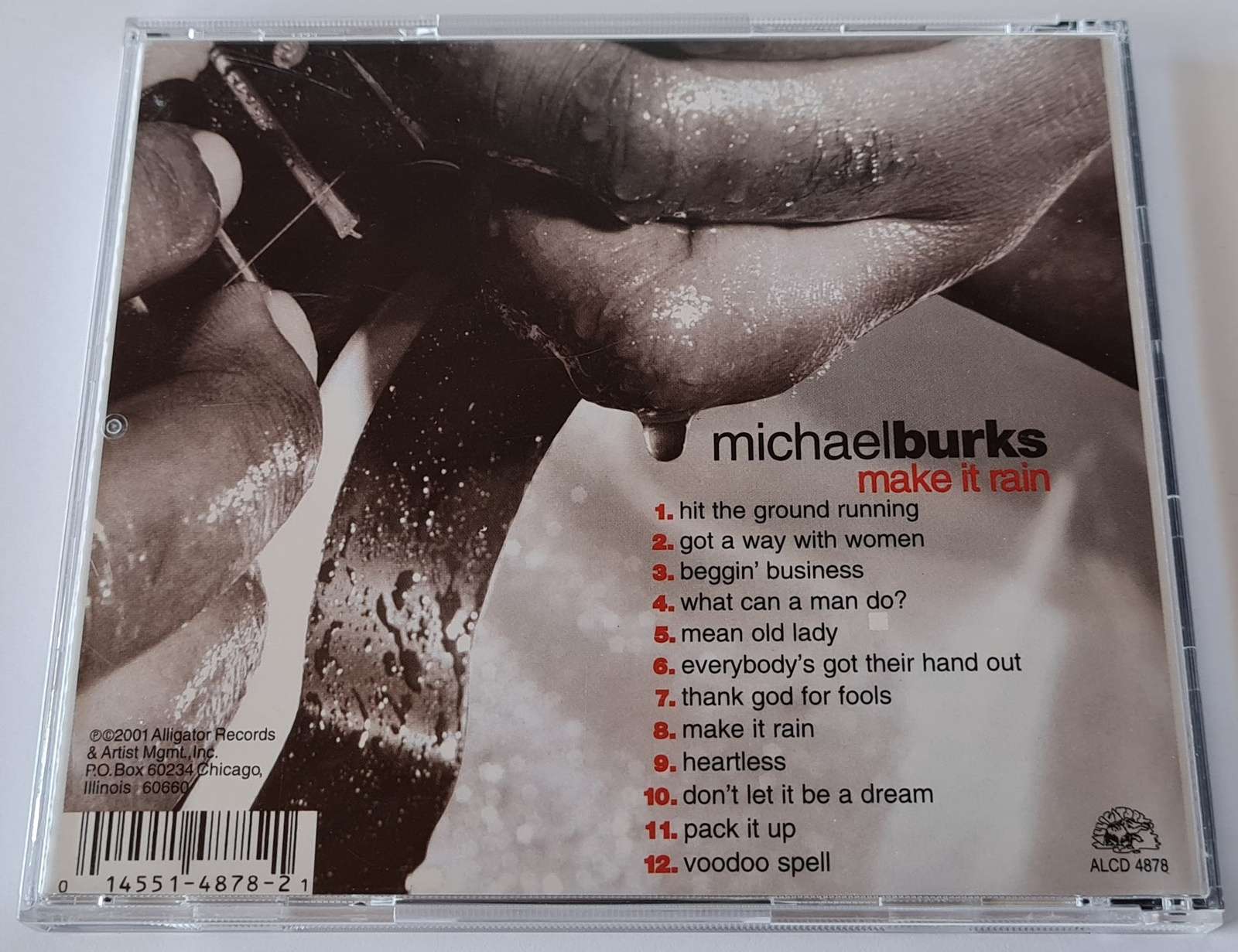 Michael Burks - Make it Rain CD