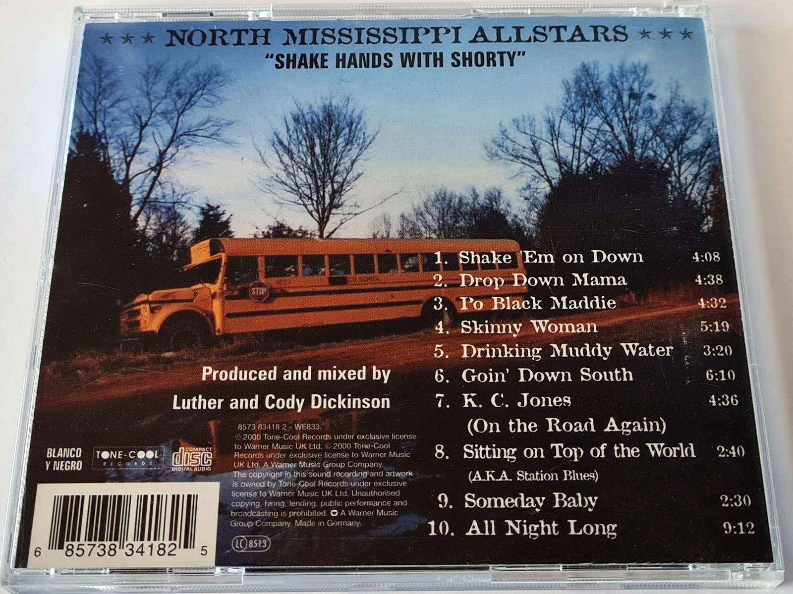 North Mississippi Allstars - "Shake Hands with Shorty" CD