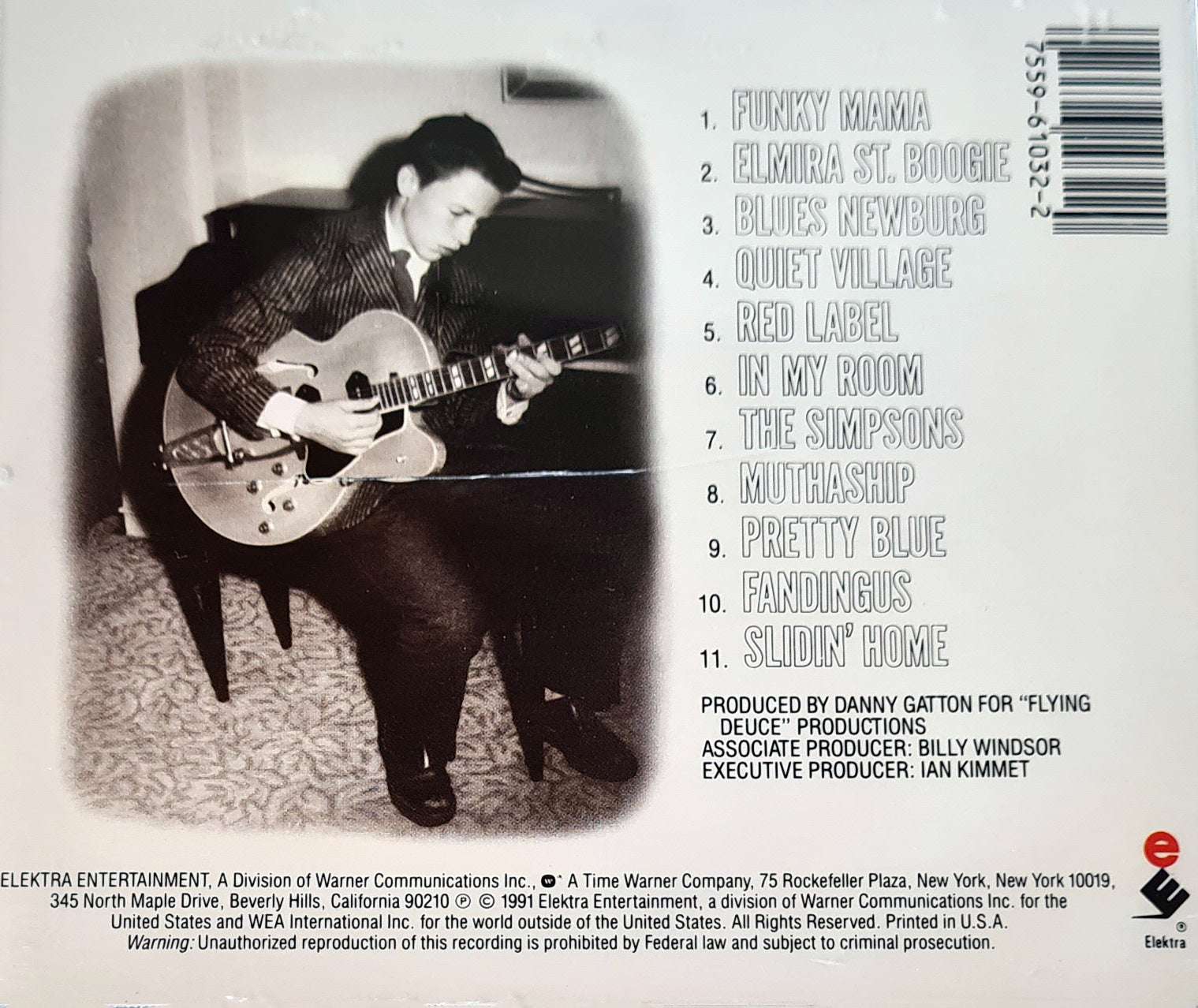 Danny Gatton - 88 Elmira St CD