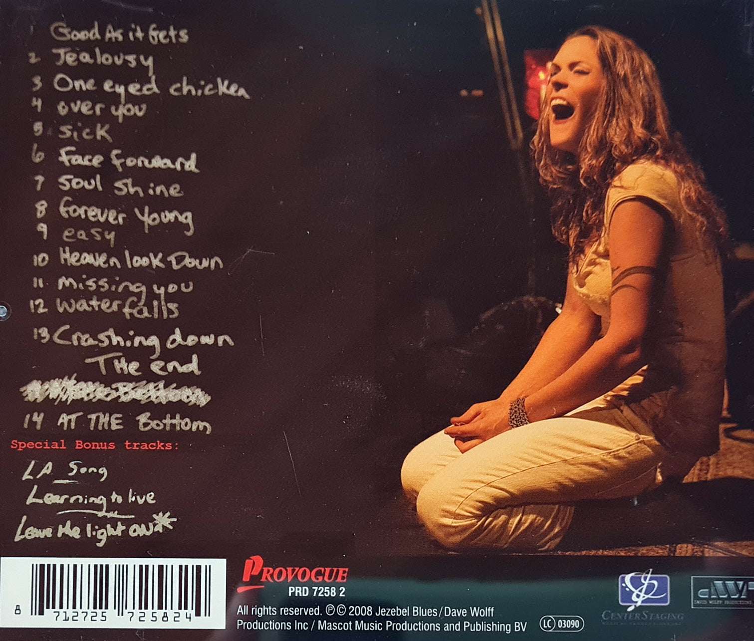 Beth Hart - 37 Days CD