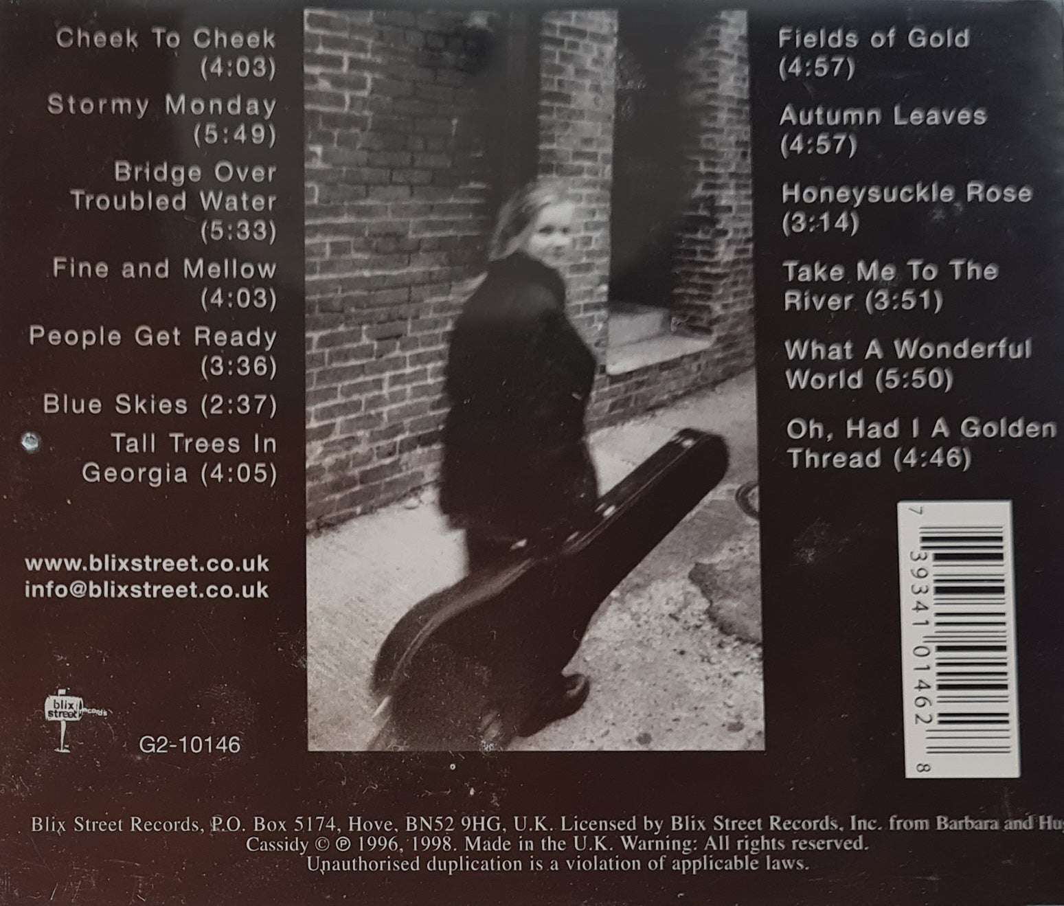 Eva Cassidy - Live at Blues Alley CD