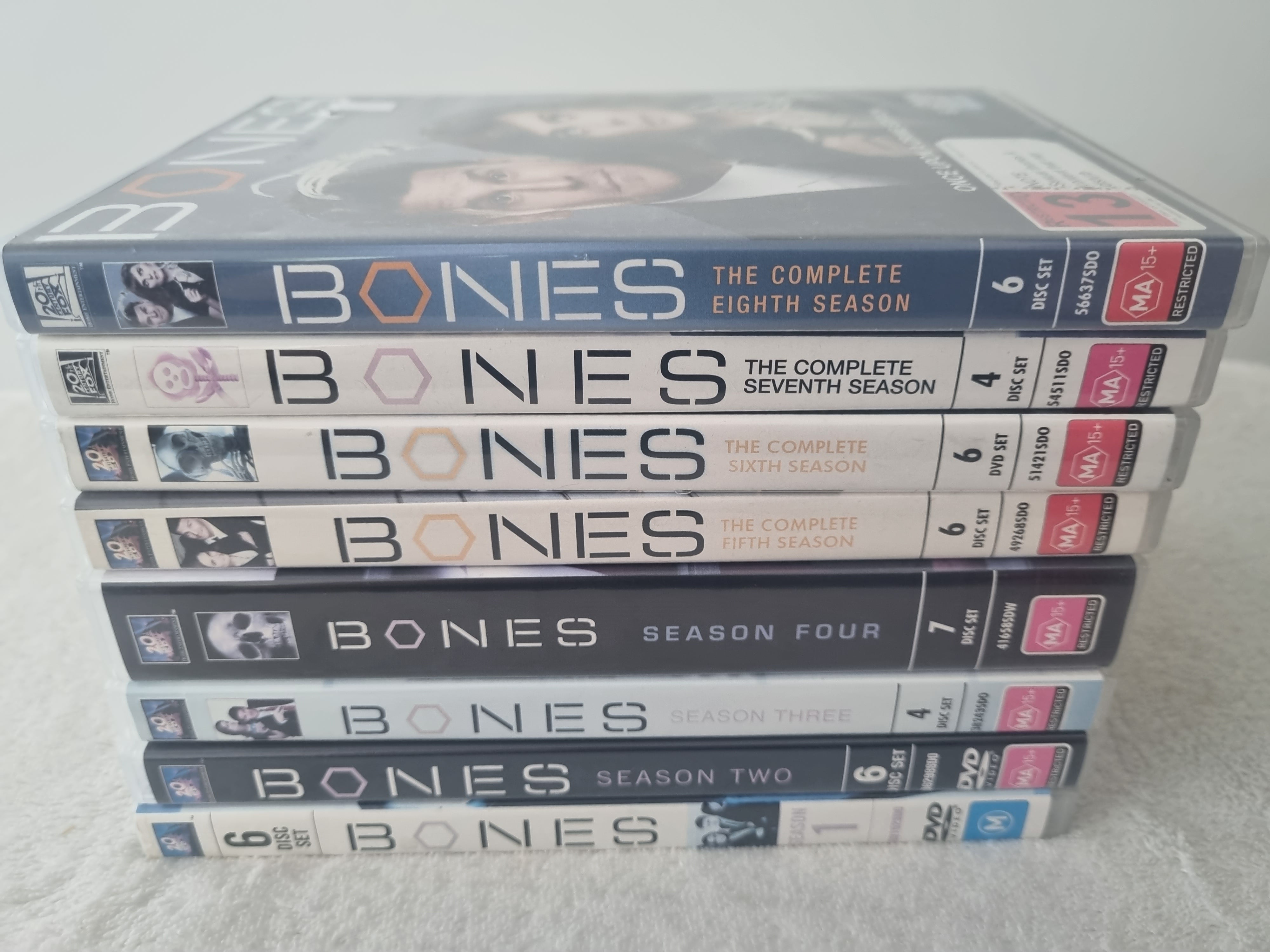 Bones Season 1-8