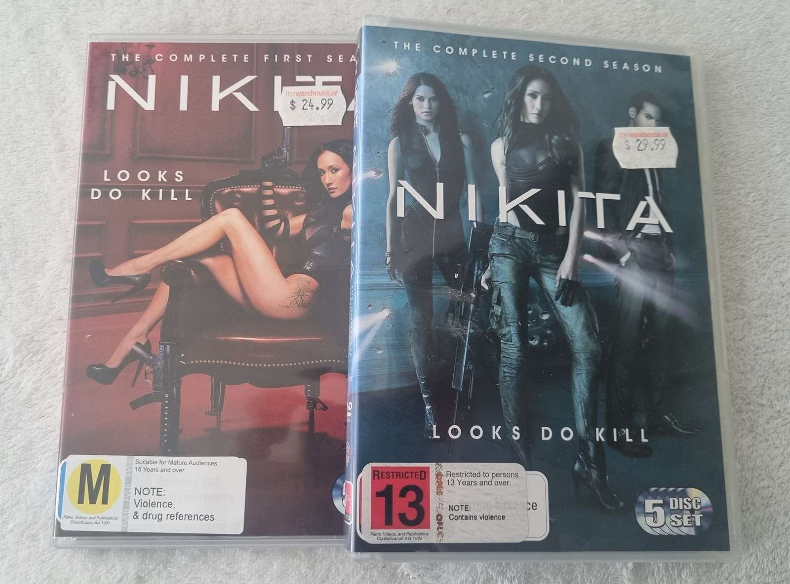 Nikita: The Complete First and Second Season DVD