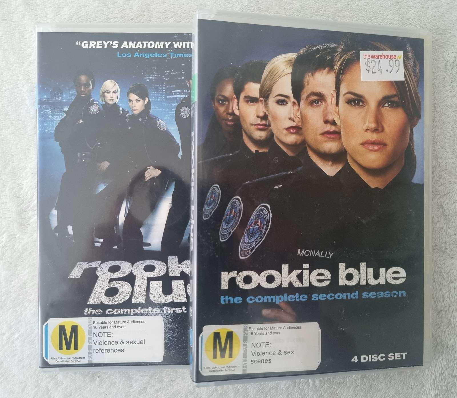 Rookie Blue: The Complete First and Second Season DVD