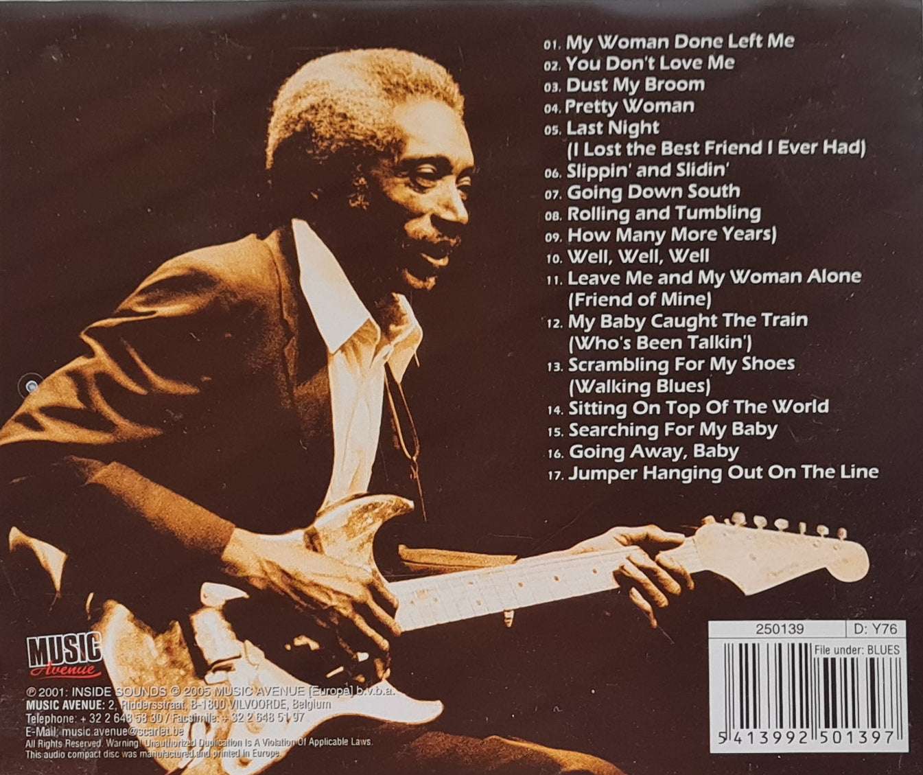 R. L. Burnside - Raw Electric CD