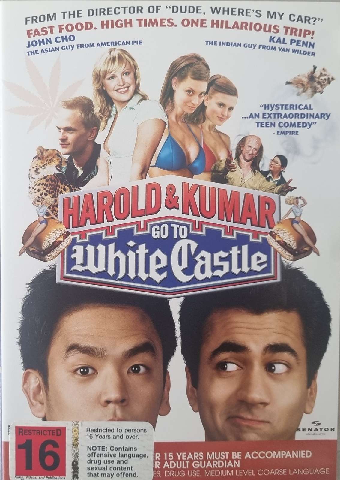 Harold & Kumar Go To White Castle DVD