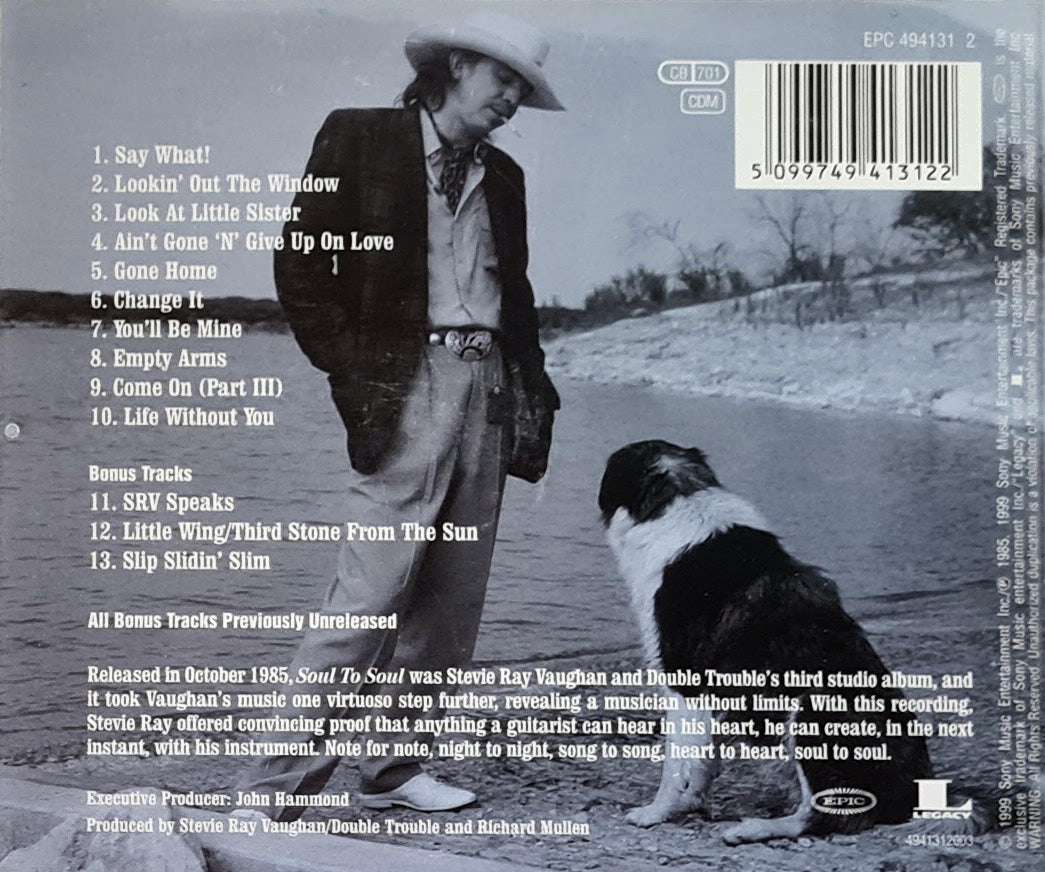 Stevie Ray Vaughan and Double Trouble - Soul to Soul CD