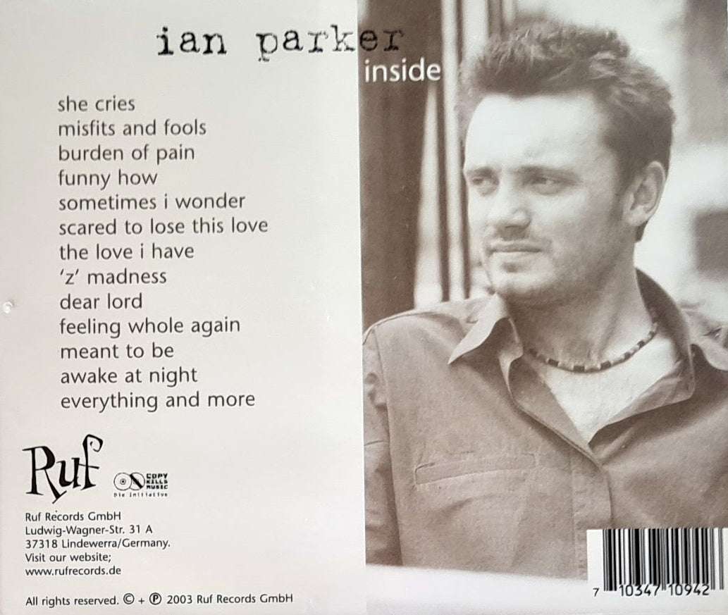 Ian Parker - Inside CD