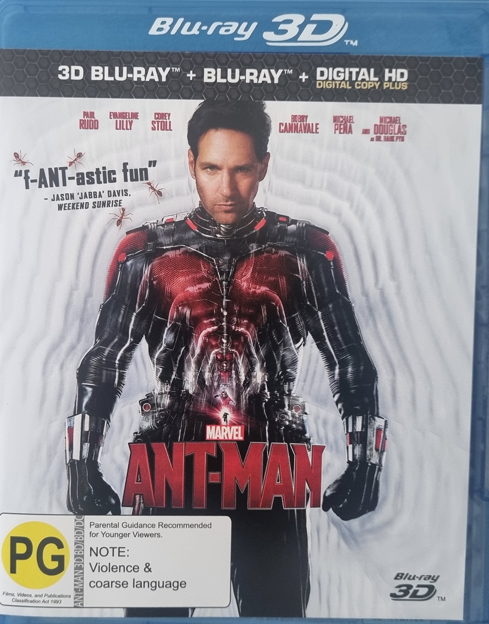 Ant-Man - 3D + 2D (Blu Ray)