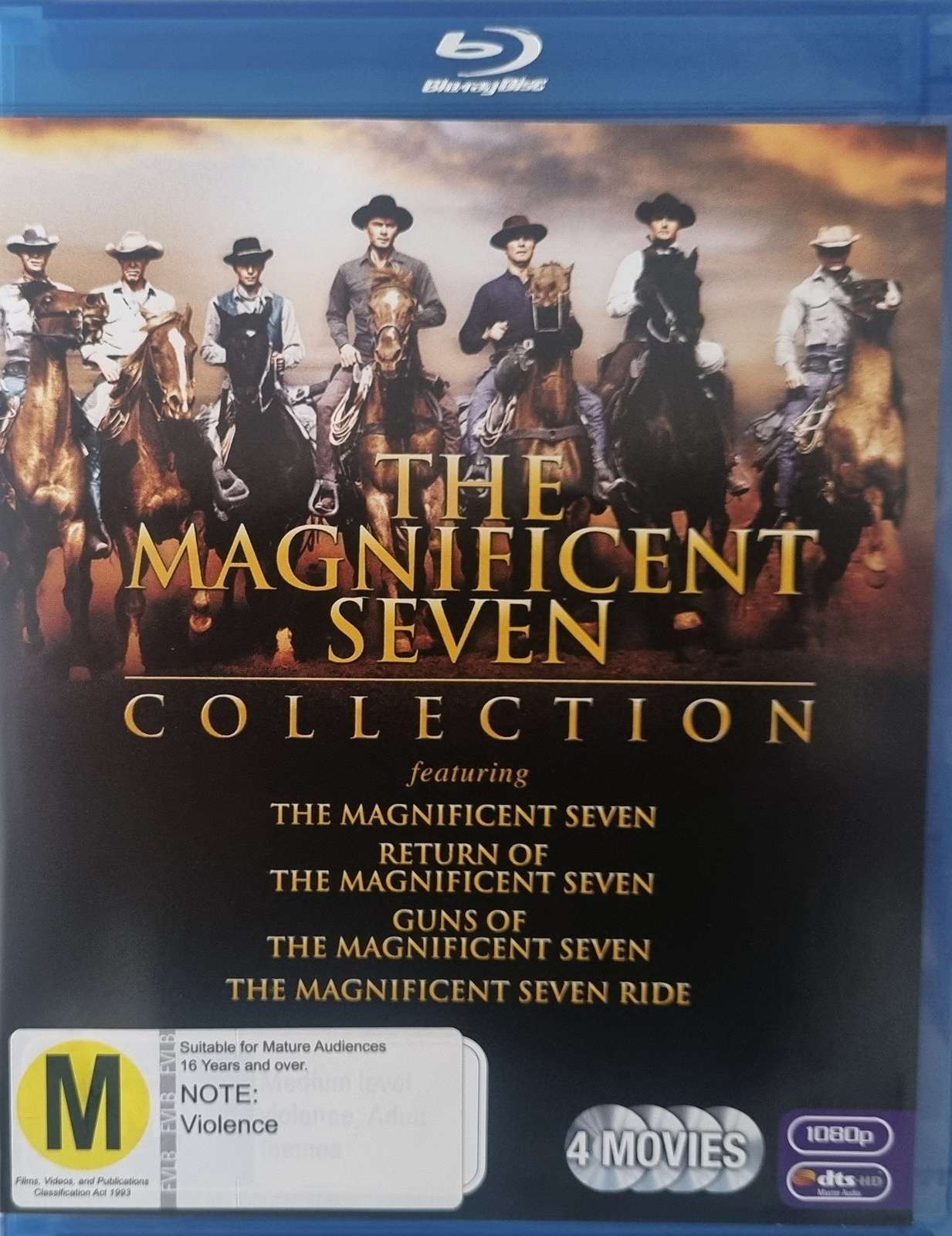 The Magnificent Seven Collection Blu Ray