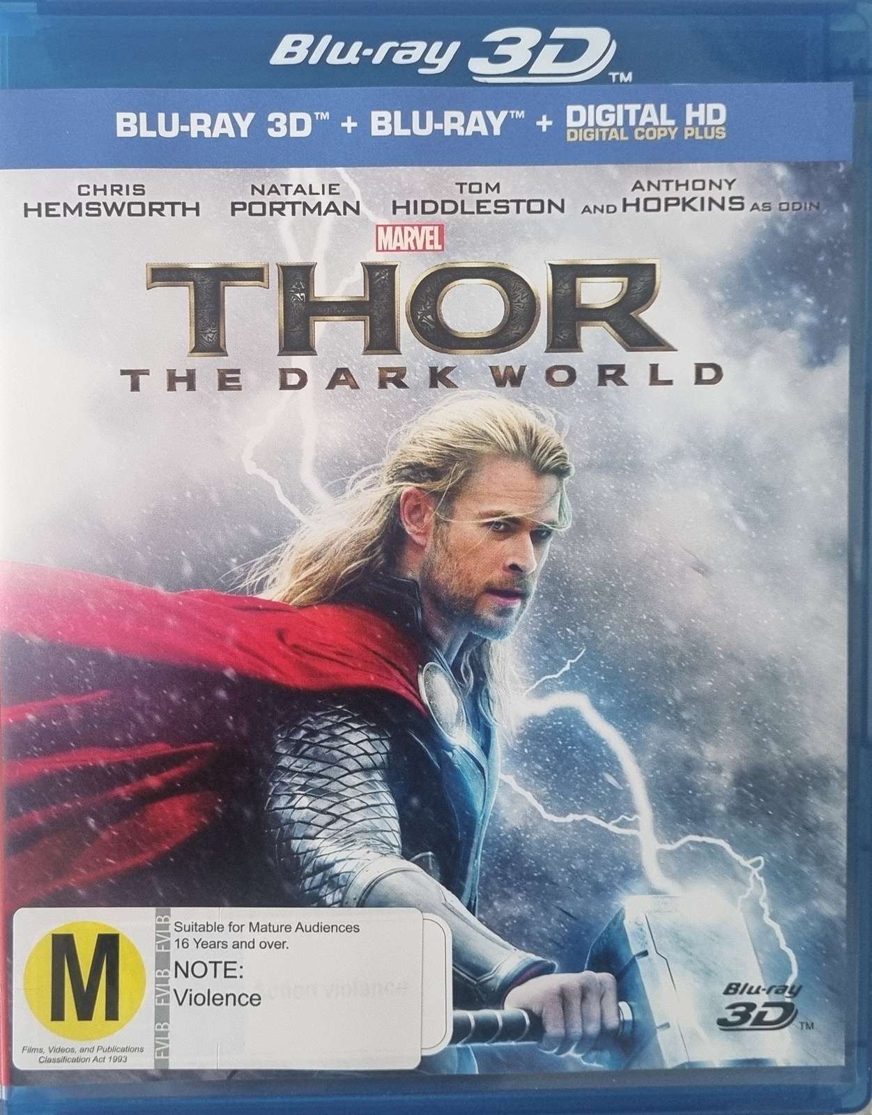 Thor: The Dark World - 3D + 2D Blu Ray