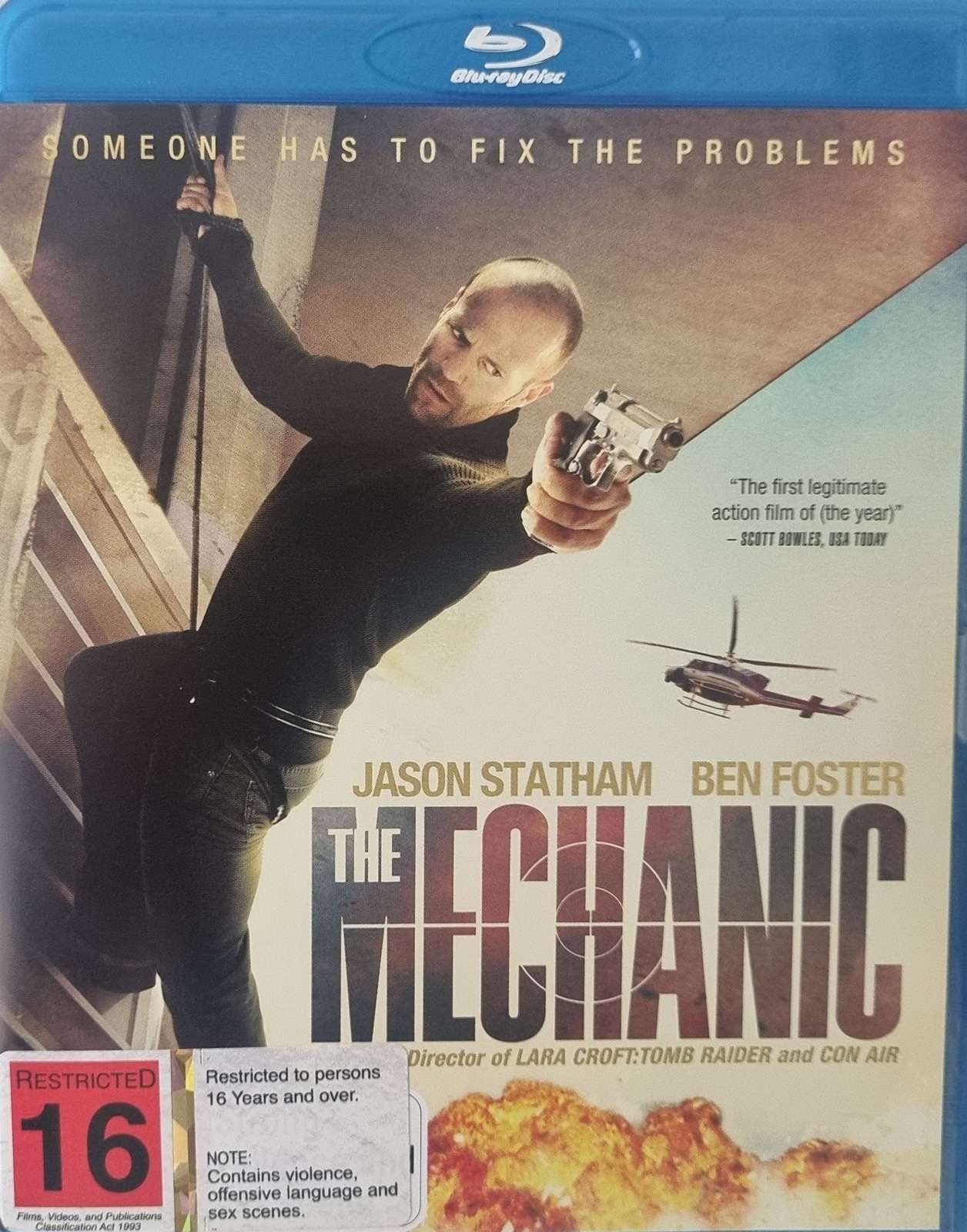 The Mechanic Blu Ray