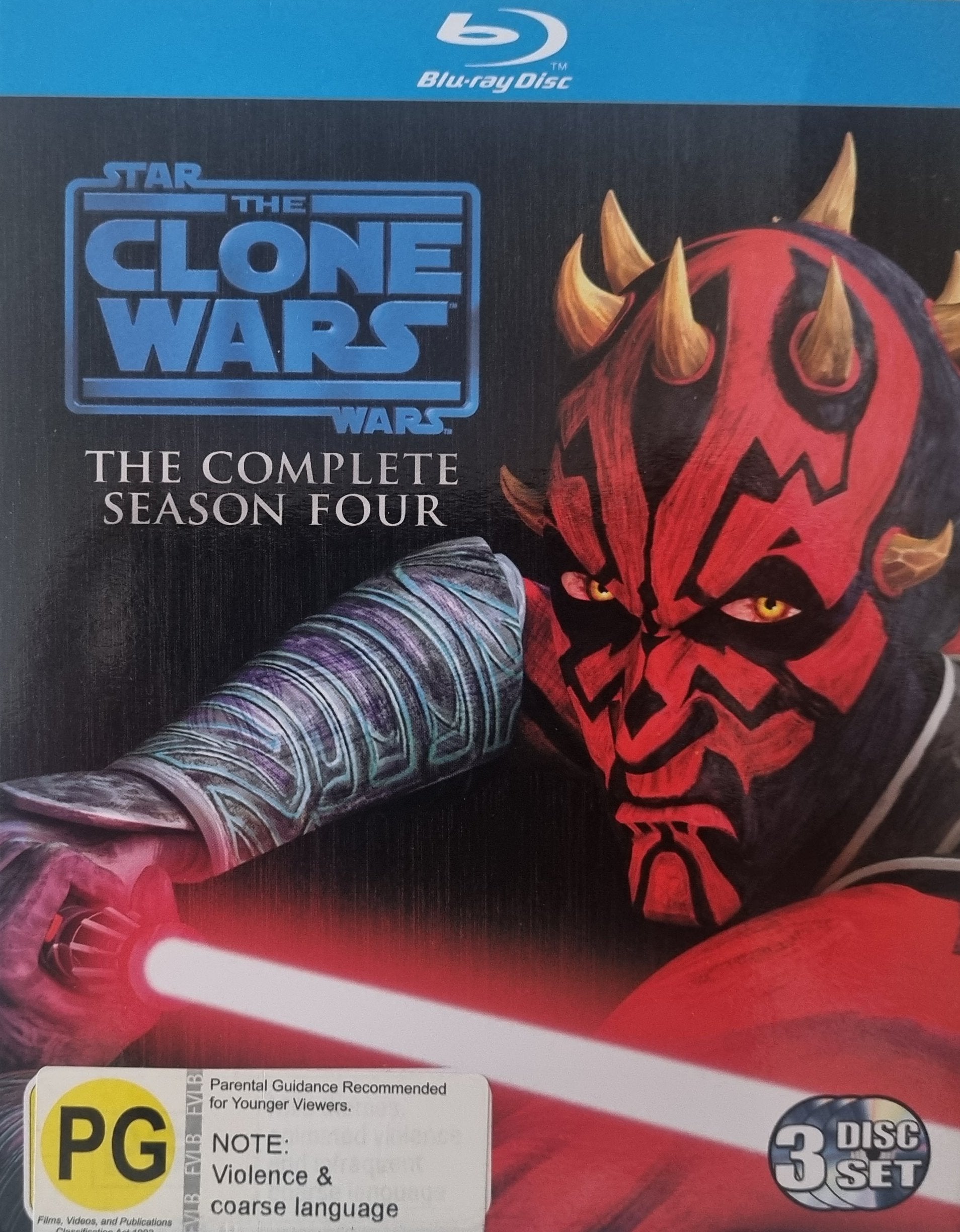 Star Wars: The Clone Wars - Complete Season Four (Blu Ray)