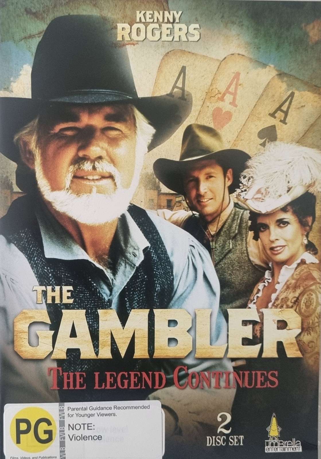 The Gambler Part III - The Legend Continues DVD