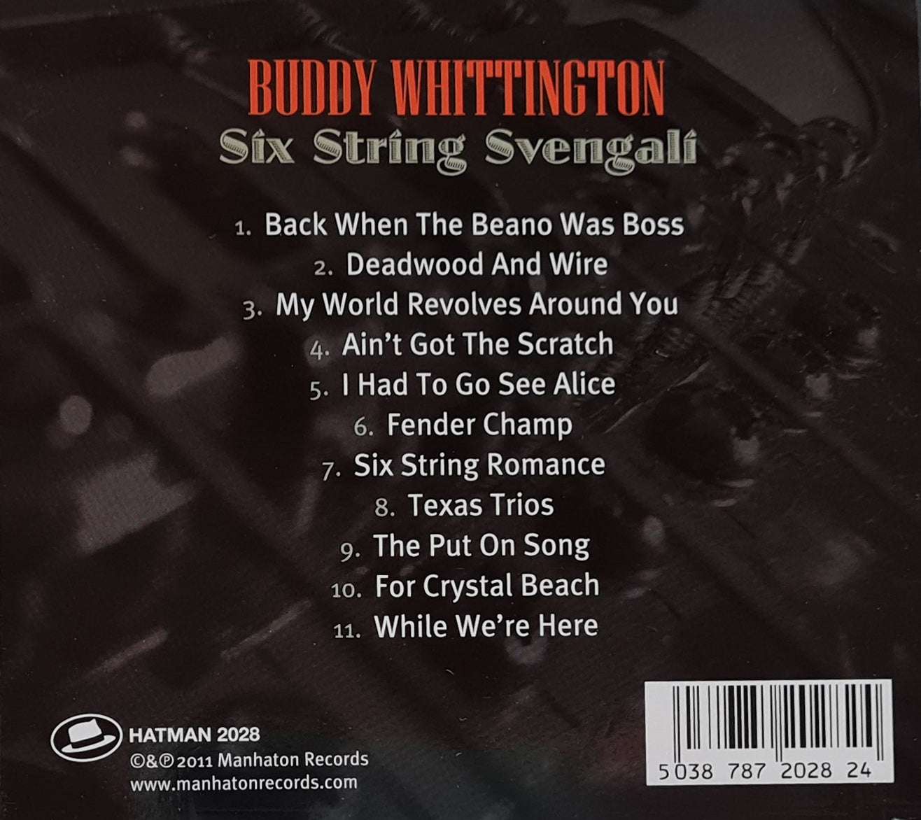 Buddy Whittington - Six String Svengali CD