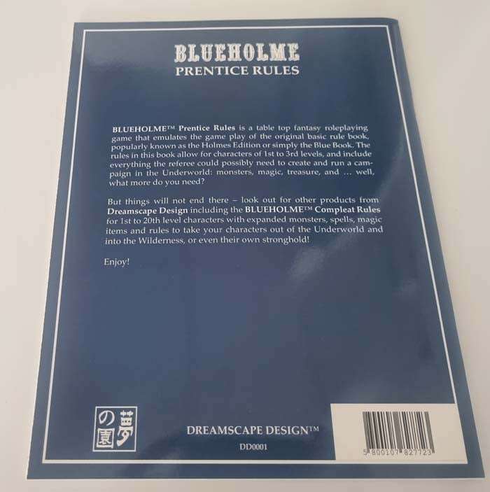 Blueholme Prentice Rules - Roleplaying Game
