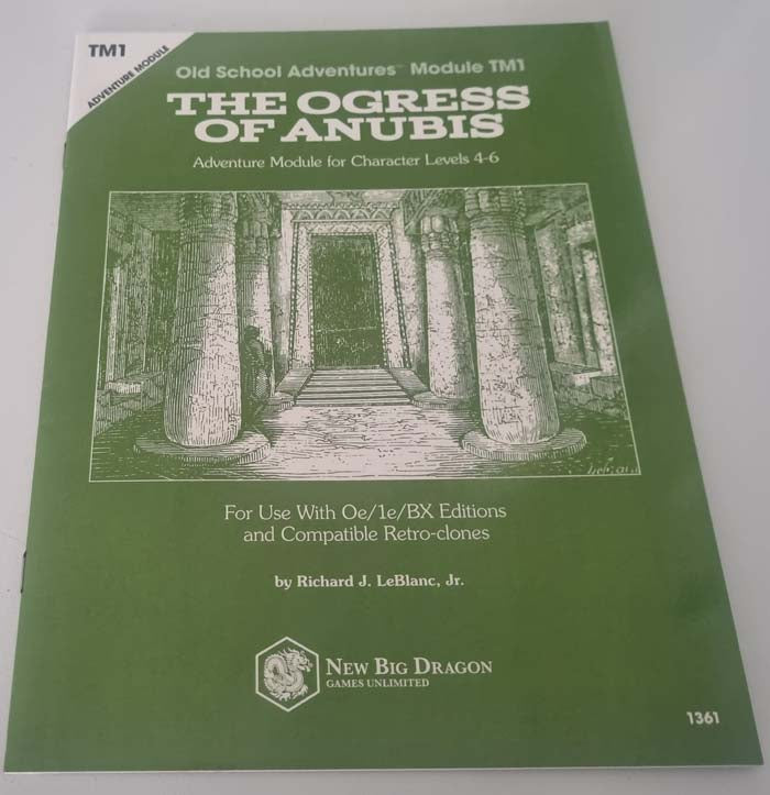 The Ogress of Anubis (Adventure Module)