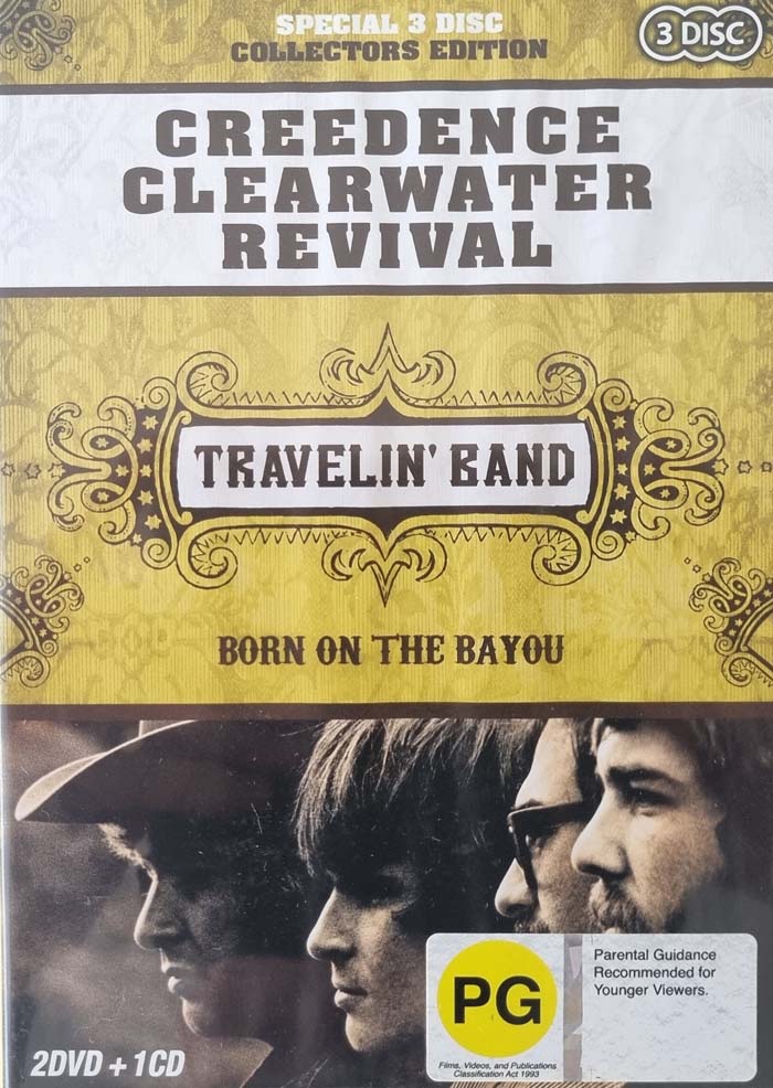 Creedence Clearwater Revival - Travelin' Band Born on the Bayou (DVD)