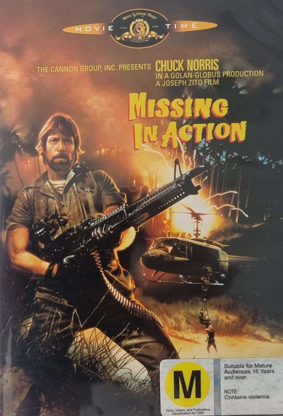 Missing in Action DVD