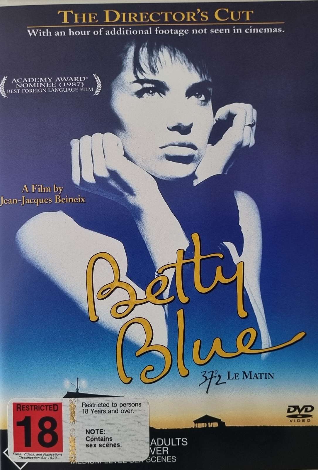 Betty Blue Director's Cut DVD