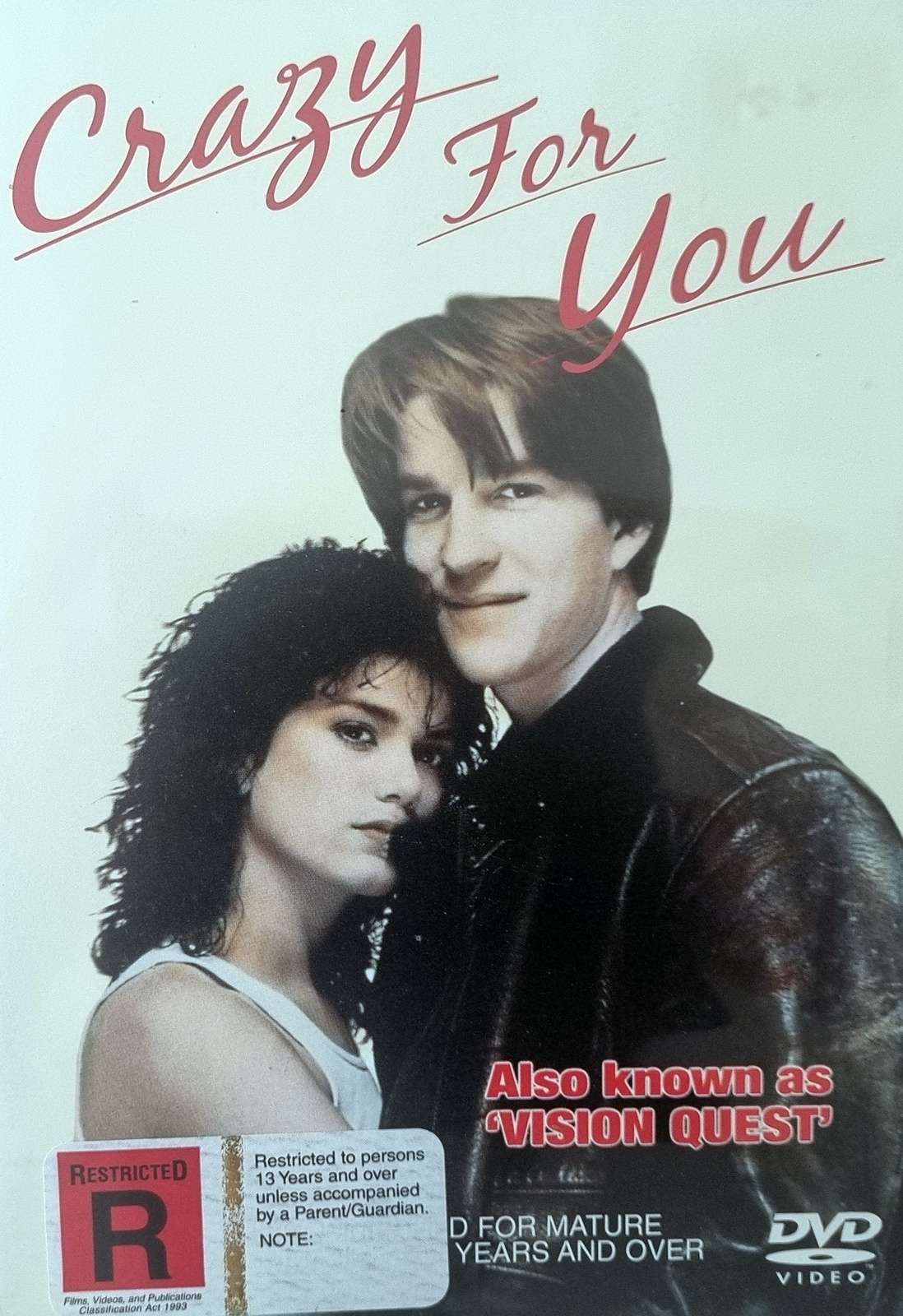 Crazy For You aka Vision Quest DVD