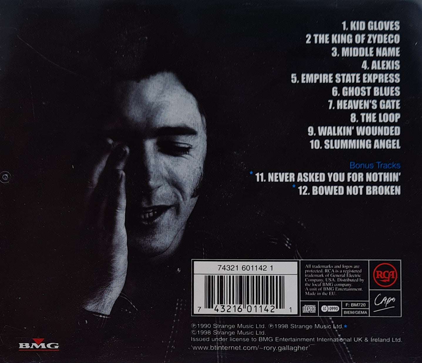 Rory Gallagher - Fresh Evidence CD