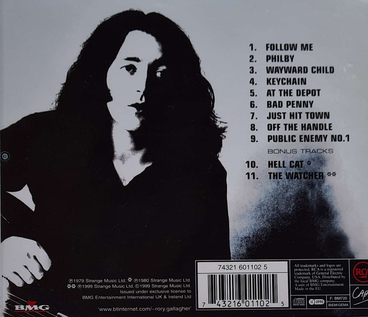 Rory Gallagher - Top Priority CD