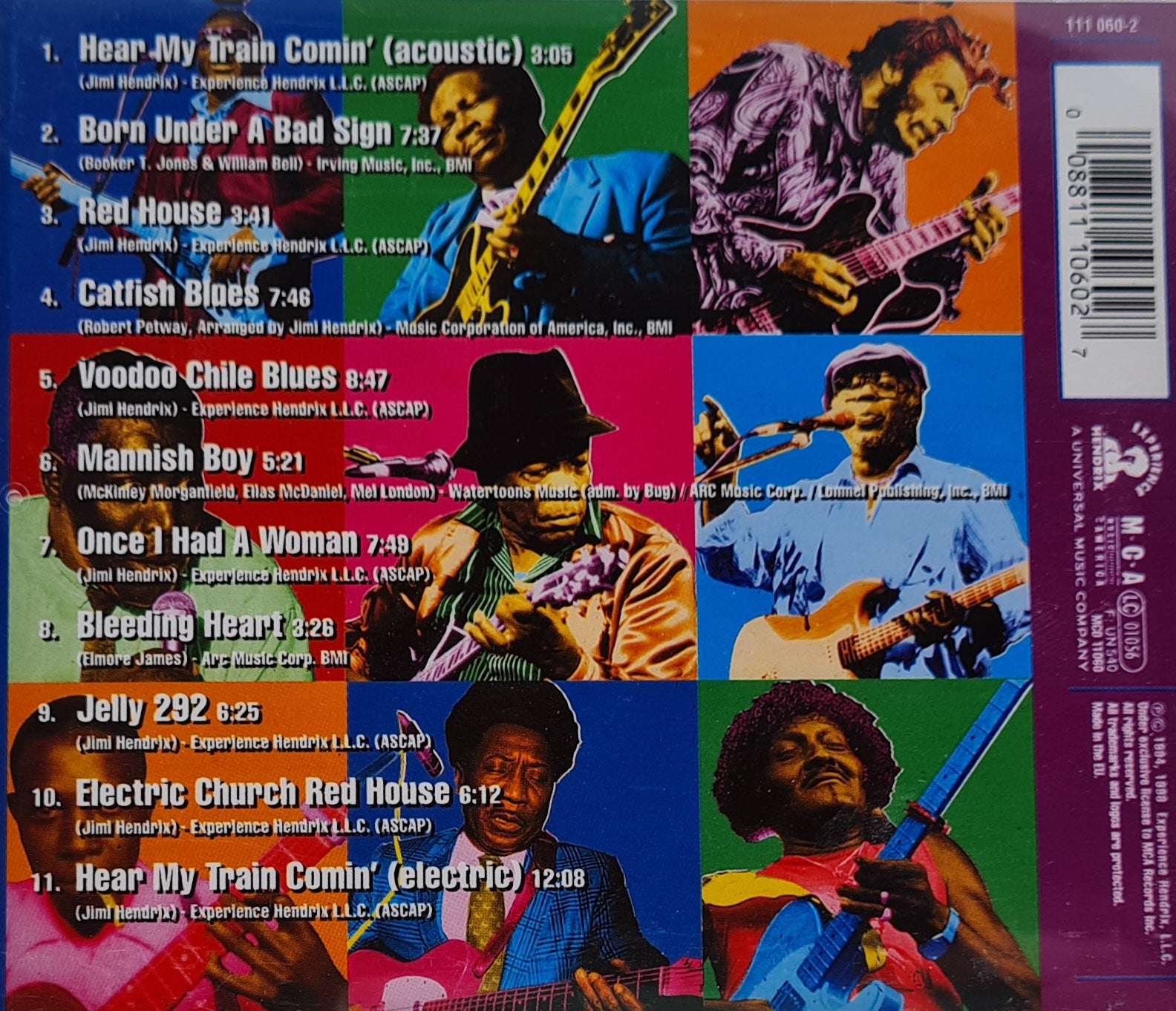 Jimi Hendrix - Blues CD