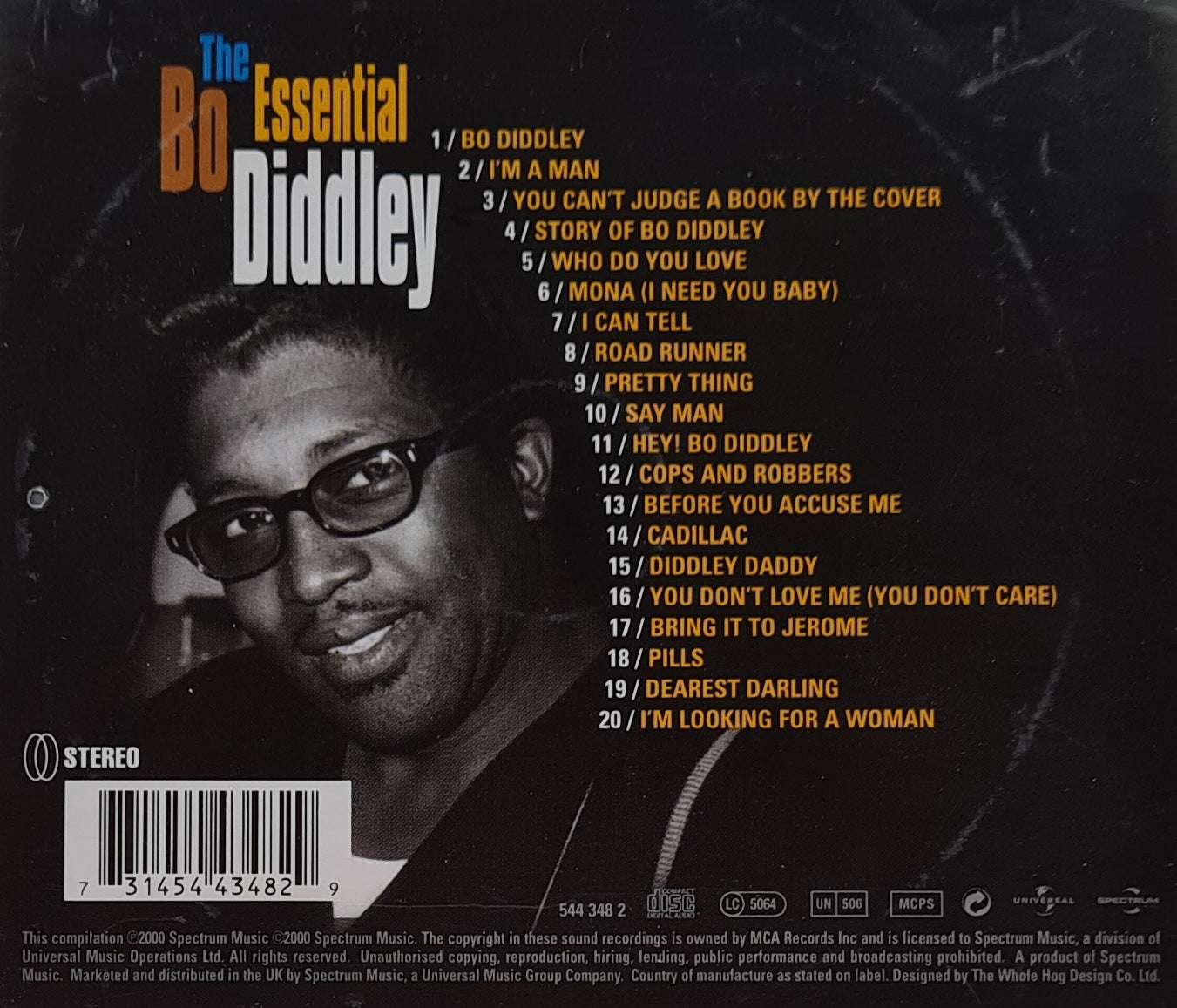 Bo Diddley - The Essential Bo Diddley CD